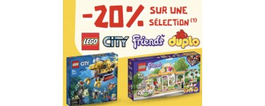 PicWicToys: 20% de réduction sur une sélection LEGO City, Friends et Duplo