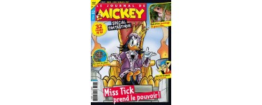 Kiosque FAE: Le journal de Mickey : abonnement de 7 mois (30 numéros) à 36,90€