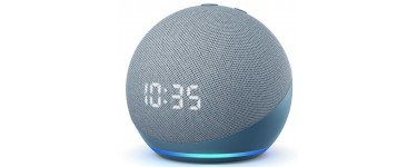 La Redoute: Assistant vocal Amazon Echo Dot 4 avec Horloge Bleu gris à 39,99€