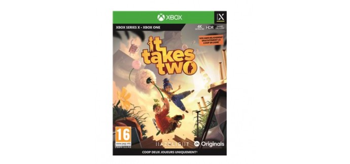 Amazon: Jeu It Takes Two sur Xbox à 19,99€