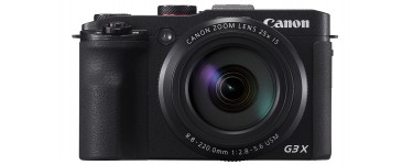 Amazon: Appareil Photo Numérique Compact Canon Powershot G3 X à 599,99€