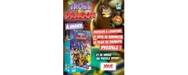 Gulli: 10 lots comportant 1 jeu de société "Troll & Dragon" + 1 puzzle à gagner