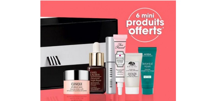 Sephora: 6 mini produits offerts dès 60€ d'achat sur une sélection de marques