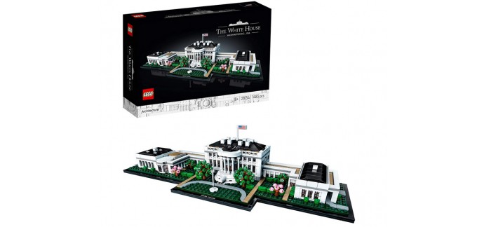 Amazon: LEGO Architecture La Maison Blanche - 21054 à 68,99€