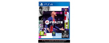 Amazon: FIFA 21 sur PS4 - Version PS5 incluse à 18,40€