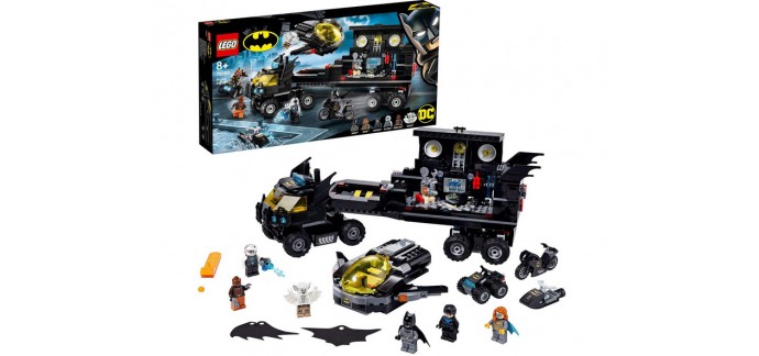 Amazon: LEGO Batman - La Base Mobile de Batman, 76160 à 51,99€