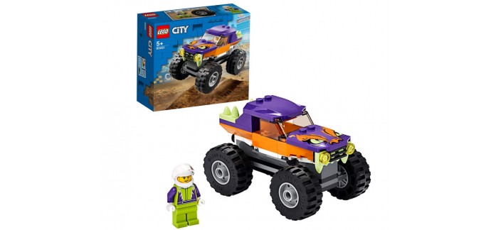 Amazon: LEGO Le Monster Truck - 60251 à 7,99€