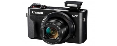 Amazon: Appareil photo numérique compact Canon Powershot G7 X Mark II Noir à 534,35€