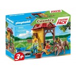 Amazon: Playmobil Starter Pack Box et poneys - 70501 à 15,99€