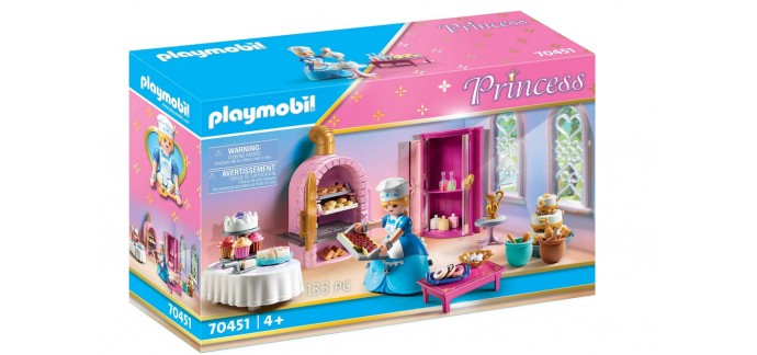 Amazon: Playmobil Pâtisserie du palais - 70451 à 20,99€