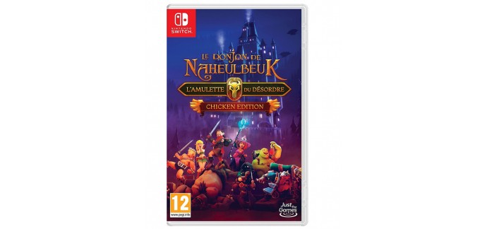 Amazon: Le Donjon de Naheulbeuk L'Amulette du Désordre - Chicken Edition sur Switch à 21,99€