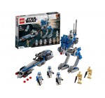 Amazon: LEGO Star Wars Les Soldats Clones de la 501ème légion - 75280 à 21,90€