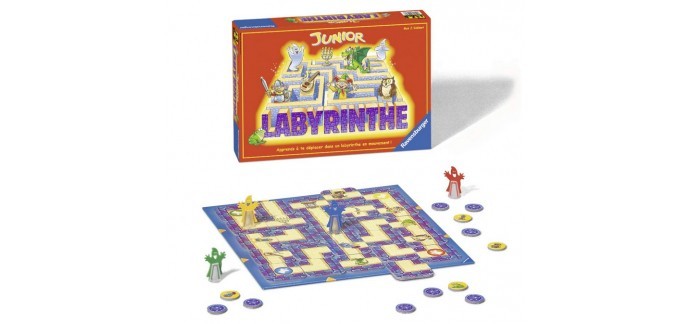 Amazon: Jeu de société Ravensburger Labyrinthe Junior à 19,26€