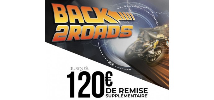 Speedway: -120€ dès 750€ d'achat, -50€ dès 300€ ou -11€ dès 100€ d'achat sur plus de 36000 équipements moto