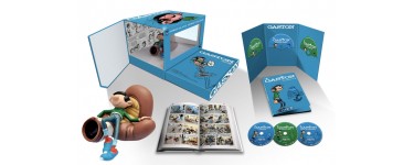 Amazon: Coffret collector Gaston : l'intégrale de l'animation en DVD + l'album de 300 pages + 1 figurine à 