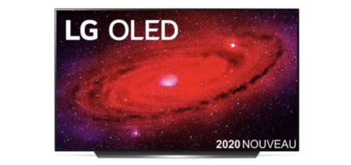 Fnac: TV OLED 4K uhd 77" LG OLED77CX 2020 à 2999€