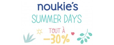 Noukies: 30% de réduction sur tout le site pendant les Summer Days