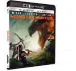 Amazon:  Monster Hunter en 4K Ultra HD + Blu-Ray à 11,99€