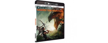 Amazon:  Monster Hunter en 4K Ultra HD + Blu-Ray à 11,99€