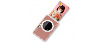 Amazon: Appareil Photo instantané & Imprimante Canon Zoemini S Rose Doré à 151,72€