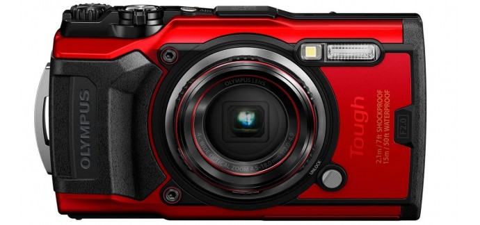 Amazon: Appareil photo Olympus Tough TG-6 Action Camera - Rouge à 379,95€