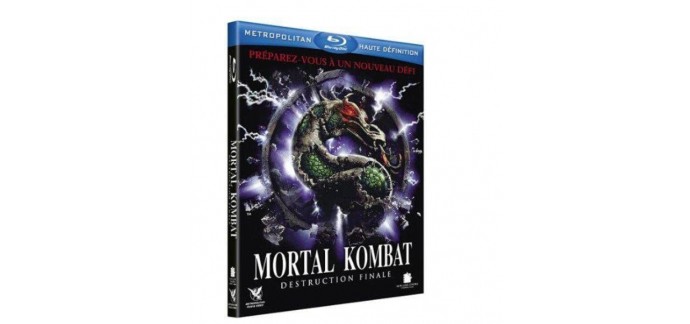 Amazon: Blu-Ray Mortal Kombat - Destruction finale à 9,99€ 