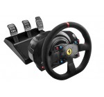 Amazon: Volant + Pédalier Thrustmaster T300 Ferrari Integral Racing Wheel Alcantara Edition PC/PS4 à 345,68€
