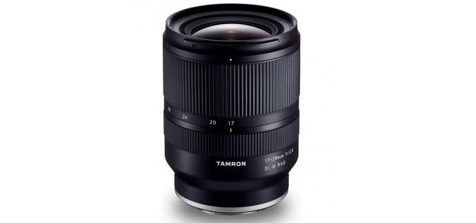 Amazon: Objectif Tamron 17-28 mm F2.8 Di III RXD pour Monture Sony FE à 699,90€