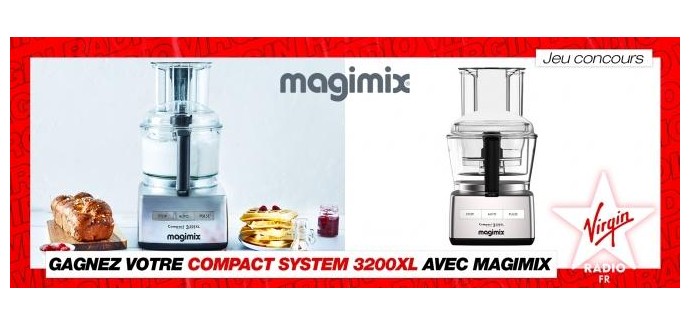 Virgin Radio: 2 robots de cuisine multifonctions Magimix à gagner