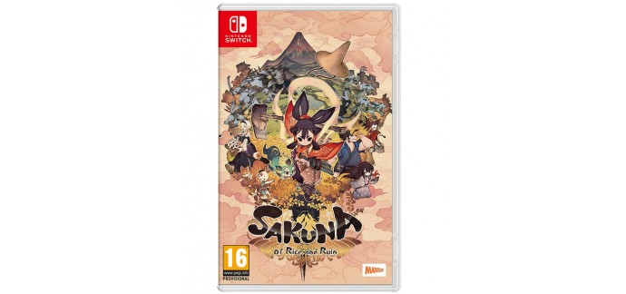Amazon:  Sakuna Of Rice and Ruin sur Nintendo Switch à 30,65€