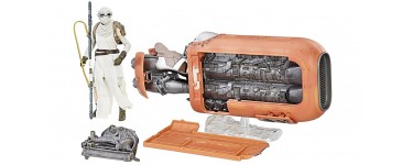 Amazon: Figurine Star Wars Black Series - Rey et Son Speeder à 49,95€