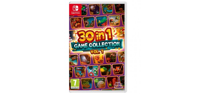 Amazon: 30 in 1 Games Collection Vol. 1 sur Nintendo Switch à 16,51€