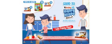Kinder: 10 jeux de société "Hippos gloutons", 140 paquets de Kinder Happy Hippo à gagner