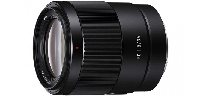 Amazon: Objectif Sony SEL35F18F 35mm ouverture F 1.8 à 648€