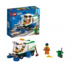 Amazon: LEGO City La balayeuse de voirie avec Chauffeur - 60249 à 8,99€