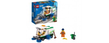 Amazon: LEGO City La balayeuse de voirie avec Chauffeur - 60249 à 8,99€