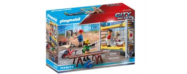 Amazon: Playmobil Ouvriers avec échafaudage - 70446 à 16,79€