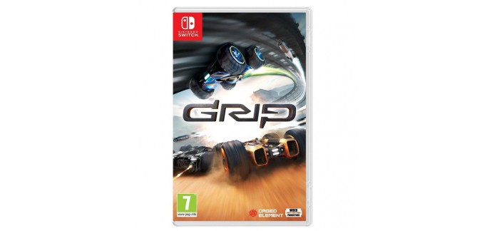 Amazon:  GRIP Combat Racing pour Nintendo Switch à 19,99€