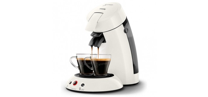 Amazon: Machine à café à dosettes Philips Senseo HD6554/11 à 39,99€