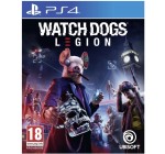 Amazon: Jeu Watch Dogs Legion sur PS4 à 9,70€
