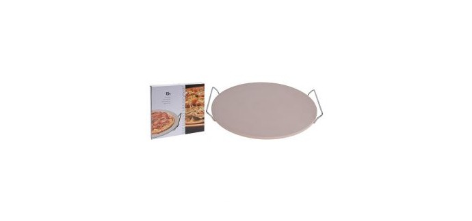 Electro Dépôt: Pierre à Pizza 33 cm à 7,87€