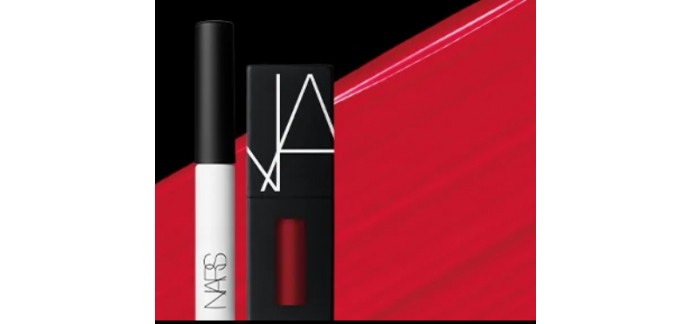NARS Cosmetics: Le mini Powermatte Lip Pigment + la mini Smudge Proof Eyeshadow Base en cadeau dès 60€ d’achat