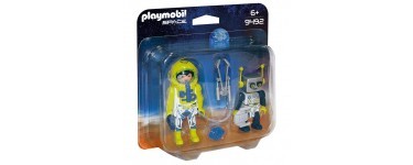 Amazon: Playmobil Duo Spationaute et Robot - 9492 à 4,23€