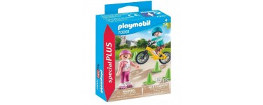 Amazon: Playmobil Enfants avec Vélo et Rollers - 70061 à 3,35€