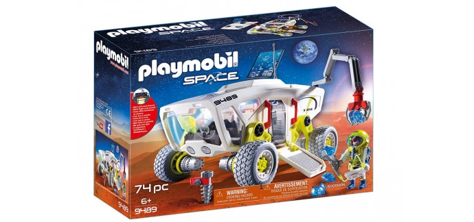 Amazon: Playmobil Véhicule de Reconnaissance Spatiale - 9489 à 31,77€