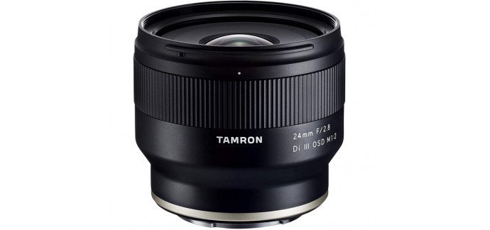 Amazon: Objectif TAMRON 24mm F/2,8 Di III OSD M1:2 - Monture Sony FE à 169,99€