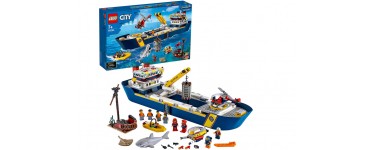 Amazon: LEGO City Le Bateau d’Exploration océanique - 60266 à 82,70€
