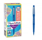 Amazon: Boîte de 12 stylos feutres Paper Mate Flair - Pointe moyenne, encre bleue à 7,97€