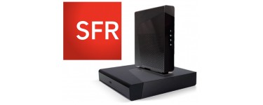 SFR: Abonnement internet par la fibre Box SFR 7 jusqu'à 500 Mb/s à 10€/mois pendant 1 an