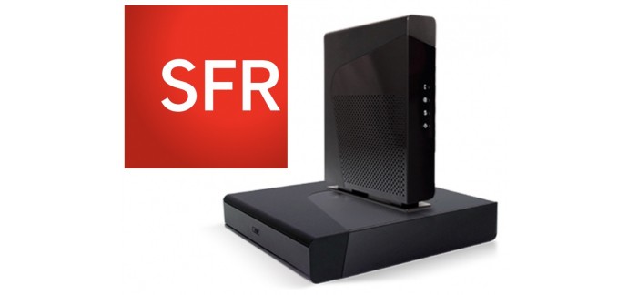 SFR: Abonnement internet par la fibre Box SFR 7 jusqu'à 500 Mb/s à 10€/mois pendant 1 an